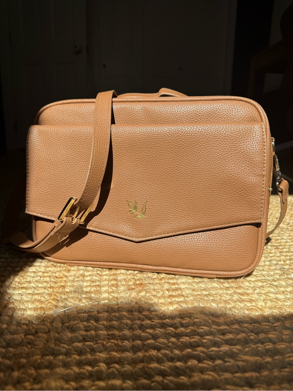 Ever AJ MOCHA Bible Bag Crossbody, Bible Cover